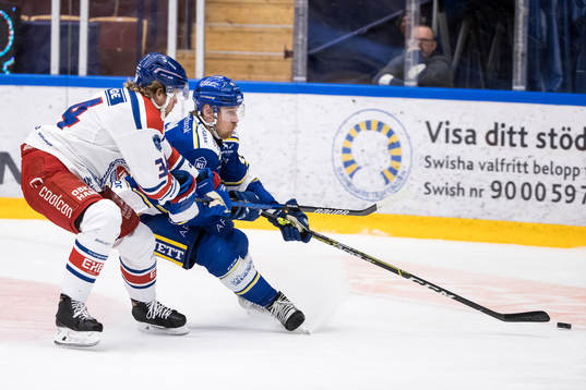 Oskarshamns Philip Samuelsson och Leksands Carter Ashton