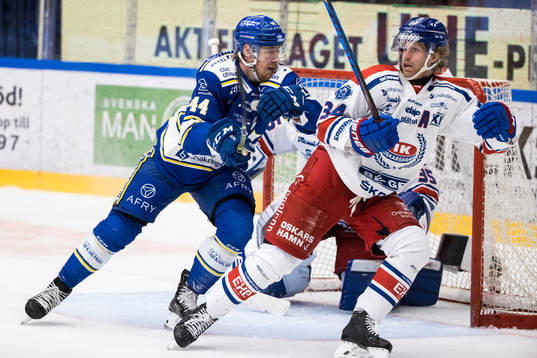 Oskarshamns Philip Samuelsson och Leksands Carter Ashton