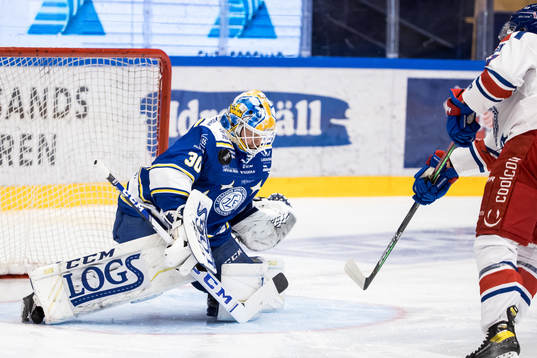 Leksands målvakt Janne Juvonen