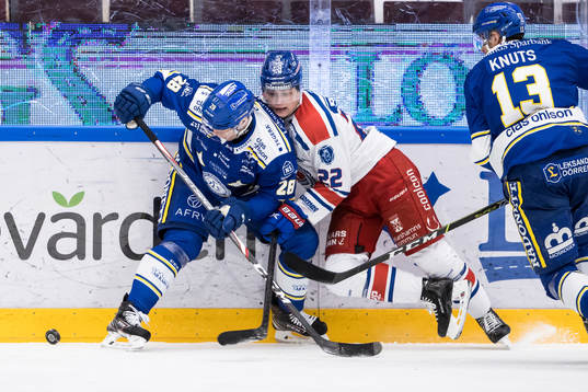 Leksands Mattias Göransson och Oskarshamns John Dahlström