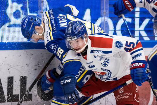 Leksands Patrik Norén och Oskarshamns Jan Ordos