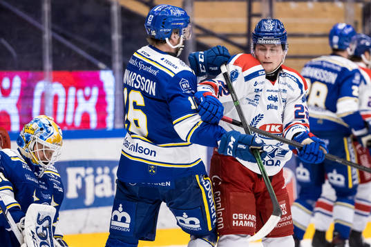 Leksands Mattias Göransson och Oskarshamns Andrew O'Brien
