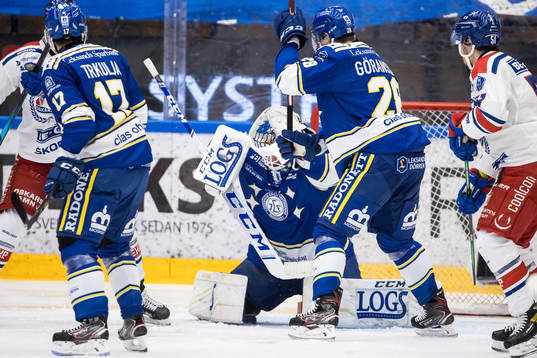 Leksands målvakt Janne Juvonen