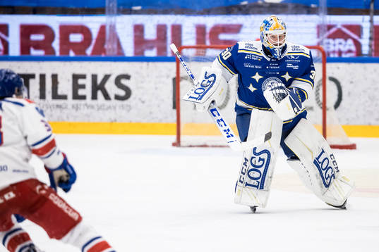 Leksands målvakt Janne Juvonen