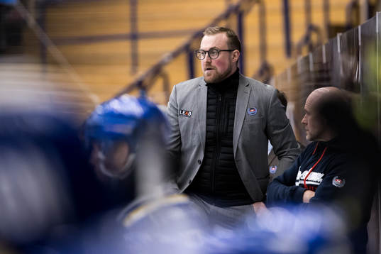 Oskarshamns assisterande tränare Jeff Jakobs