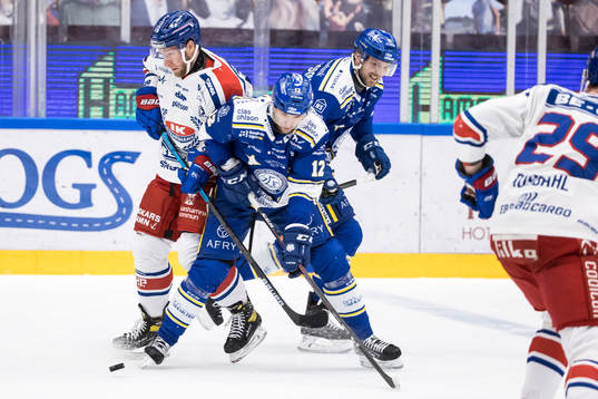 Oskarshamns Robert Sabolic och Leksands Fredrik Forsberg