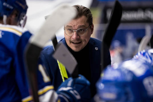 Leksands tränare Björn Hellkvist