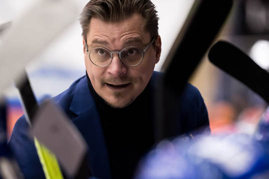 Leksands tränare Björn Hellkvist