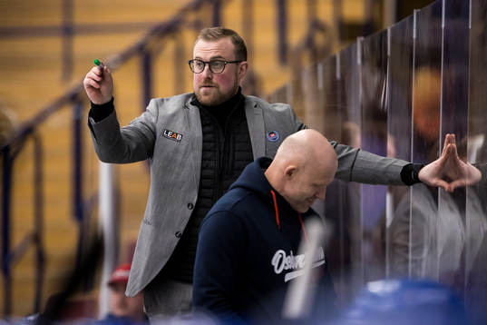 Oskarshamns assisterande tränare Jeff Jakobs