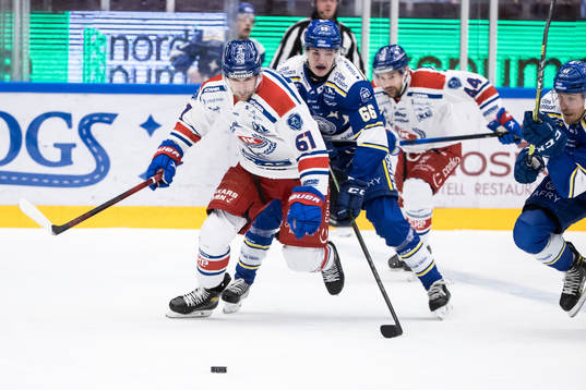 Oskarshamns Emil Wahlberg och Leksands Nils Åman