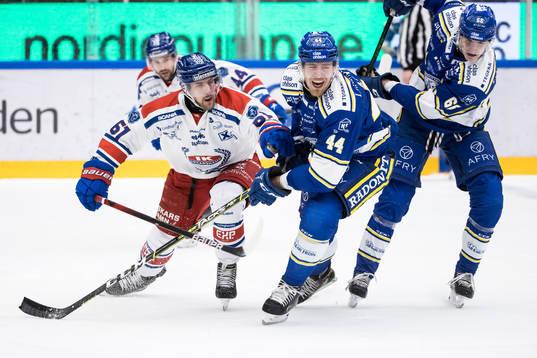 Oskarshamns Emil Wahlberg och Leksands Nils Åman