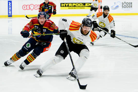 Djurgårdens Henrik Eriksson och Brynäs John Nyberg