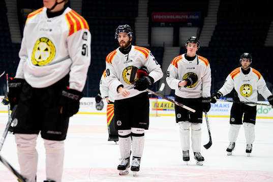 Brynäs Oula Palve och Noel Gunler deppar