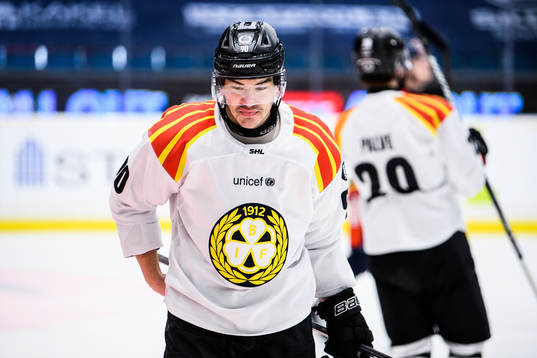 Brynäs Shane Harper deppar