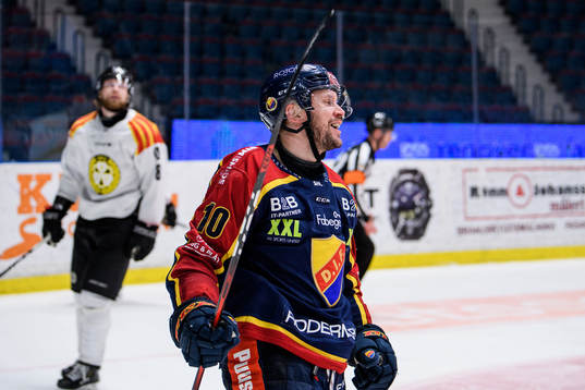 Djurgårdens Niclas Bergfors jublar