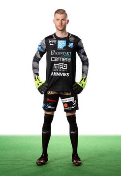 Norrbys målvakt Anton Cajtoft