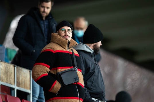 IFK Göteborgs Marek Hamsik på läktaren