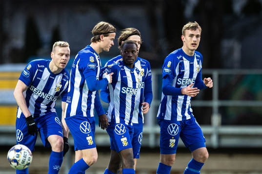 IFK Göteborgs Alhassan Yusuf Abdullahi jublar med