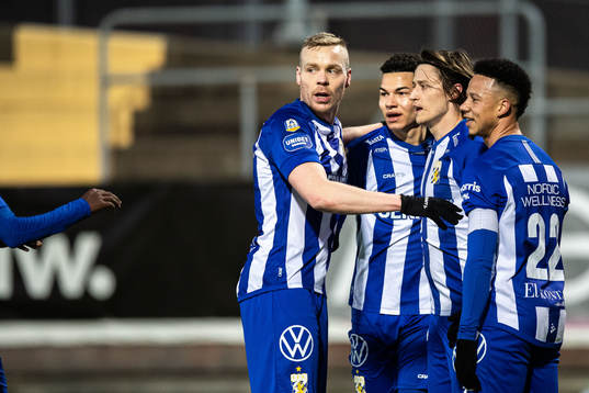 IFK Göteborgs Simon Thern jublar