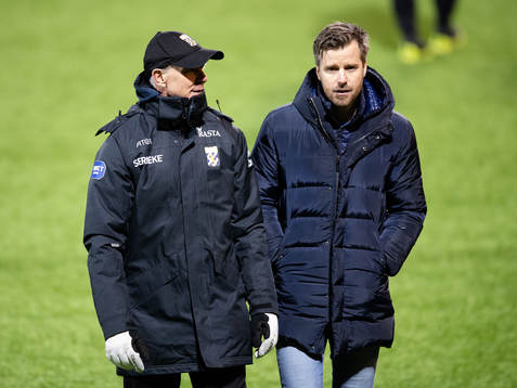 IFK Göteborgs tränare Roland Nilsson  och sportchef