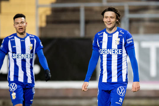IFK Göteborgs Simon Thern jublar