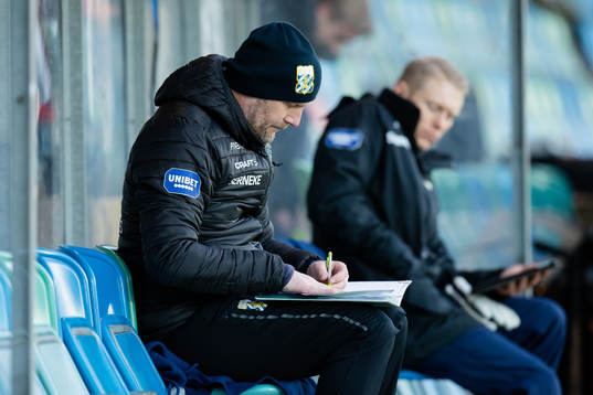 IFK Göteborgs målvaktstränare Stefan Remnér innan