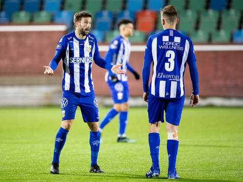 IFK Göteborgs Mattias Bjärsmyr och Pontus Wenbloom