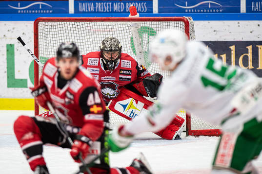 Malmö Redhawks målvakt Oscar Alsenfelt