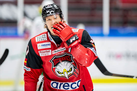 Malmö Redhawks Emil Sylvegård