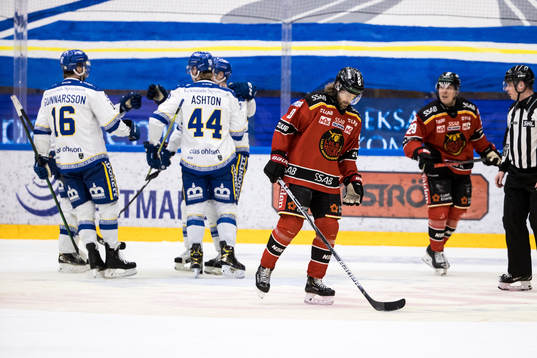 Leksands Emil Heineman jublar