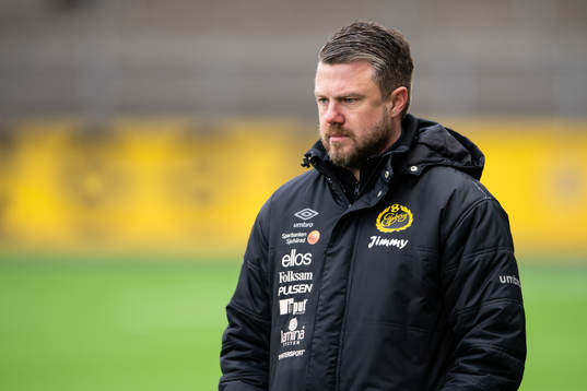 Elfsborgs manager Jimmy Thelin