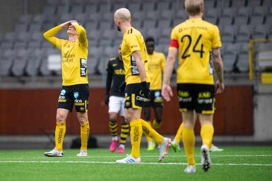 Elfsborgs Samuel Holmén deppar