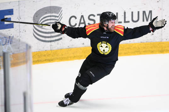 Brynäs John Nyberg jublar