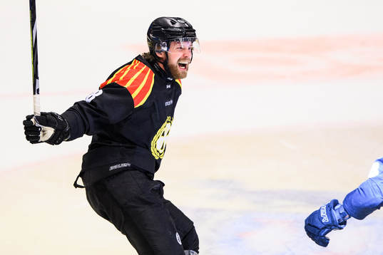 Brynäs John Nyberg jublar