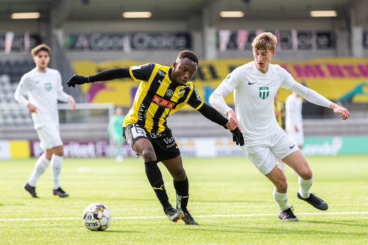 Häckens Benie Adama Traore och Västerås Albin Sporrong