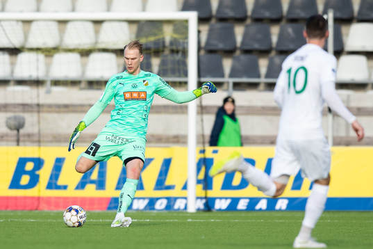 Häckens målvakt Pontus Dahlberg