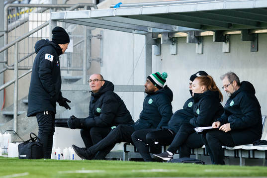 Västerås tränare Thomas Askebrand och assisterande