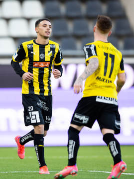 Häckens Ali Youssef och Tobias Heintz