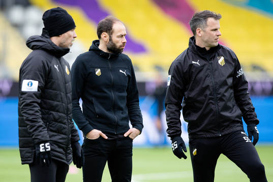 Häckens assisterande tränare Christian Lundström,