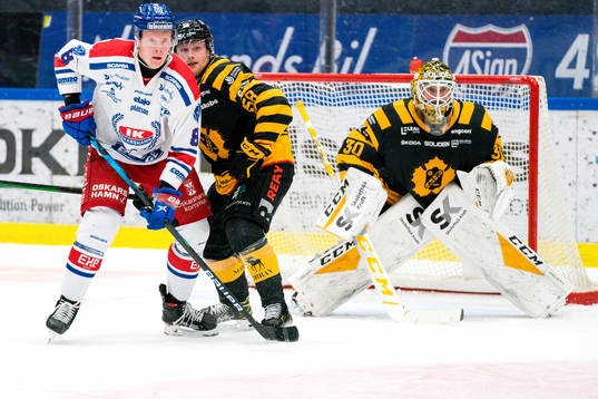 Oskarshamns Fredrik Olofsson och Skellefteås Oskar Nilsson