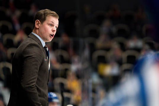 Oskarshamns tränare Martin Filander