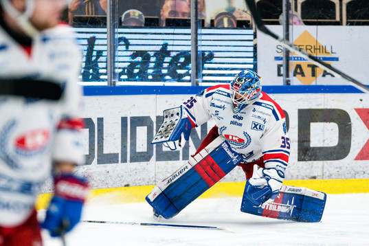 Oskarshamns målvakt Joe Cannata
