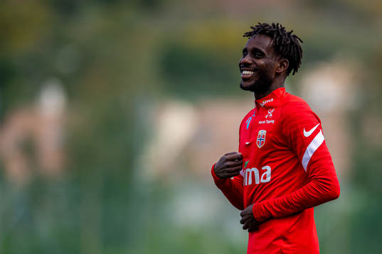 Tokmac Nguen of the Norwegian national football team