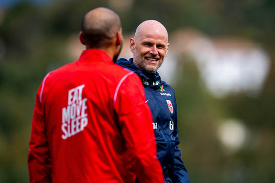 Ståle Solbakken, head coach of the Norwegian national