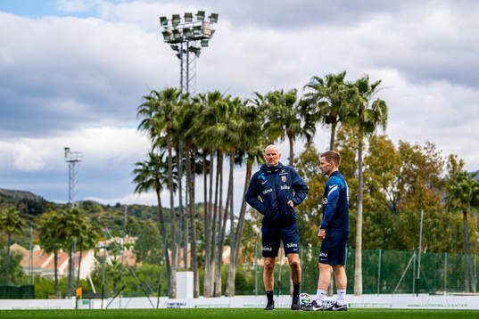 Ståle Solbakken, head coach of the Norwegian national