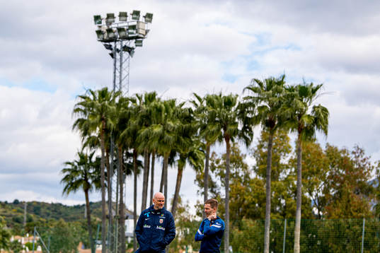 Ståle Solbakken, head coach of the Norwegian national