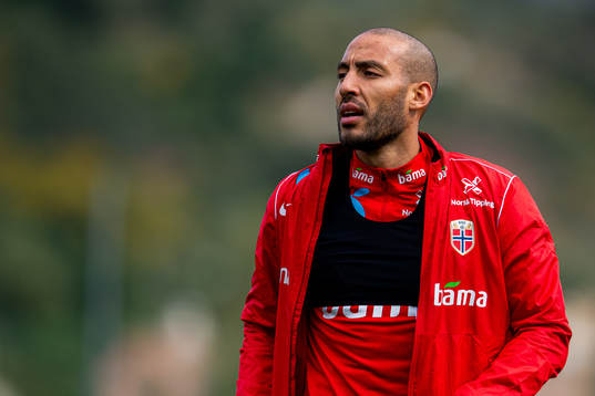 Haitam Aleesami of the Norwegian national football team
