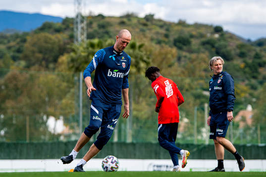 Brede Hangeland, player manager of the Norwegian national