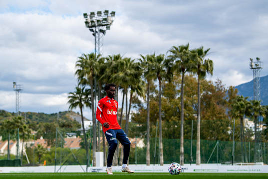 Tokmac Nguen of the Norwegian national football team