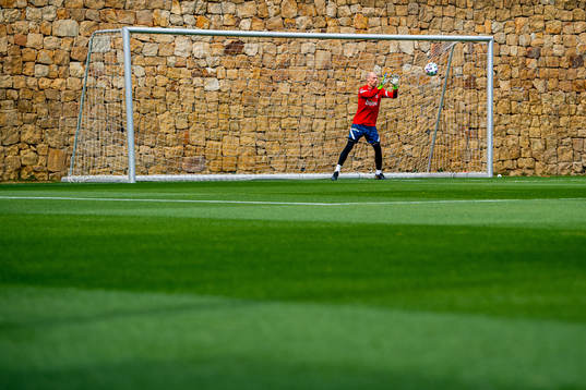 Bläddra bland fler bilder av Football, FIFA World Cup Qualifier, Norway, training